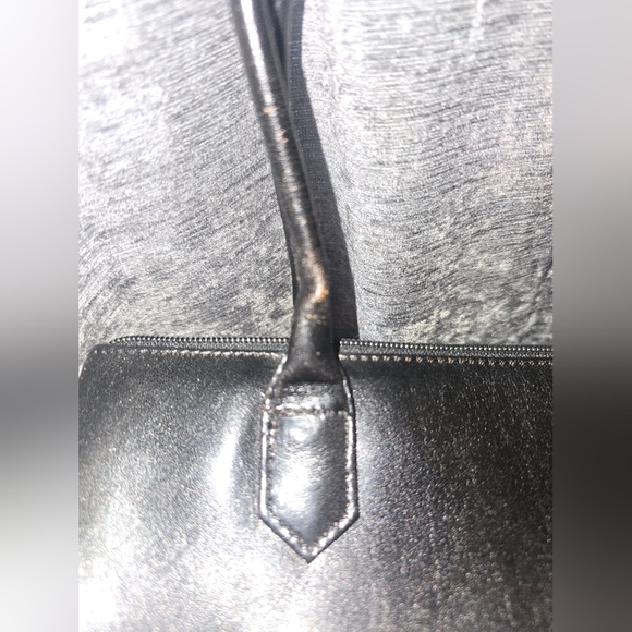 Hobo International Women's Shoulder Bag Black Leather Purse vintage Y2K - Picture 6 of 12